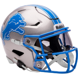 Detroit Lions Riddell Midi Size SpeedFlex Helmet NEW RELEASE for 2025