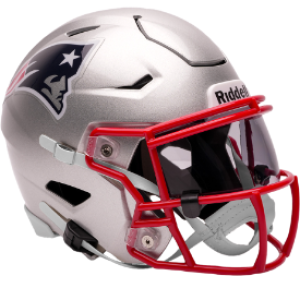 New England Patriots Riddell Midi Size SpeedFlex Helmet NEW RELEASE for 2025