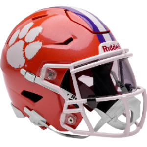 Clemson Tigers Riddell Midi Size SpeedFlex Helmet NEW RELEASE for 2025
