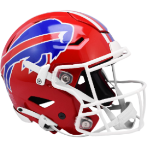 Buffalo Bills 1987-2001 Throwback Riddell Full Size Authentic SpeedFlex Helmet ​​New 2025