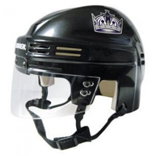 Los Angeles Kings Home Authentic Mini Helmet