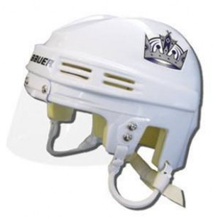 Los Angeles Kings Away Authentic Mini Helmet
