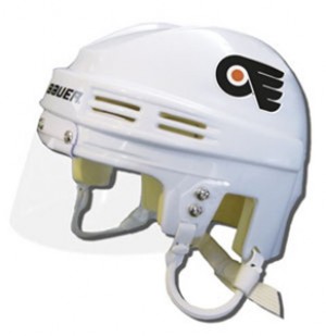 Philadelphia Flyers Away Authentic Mini Helmet