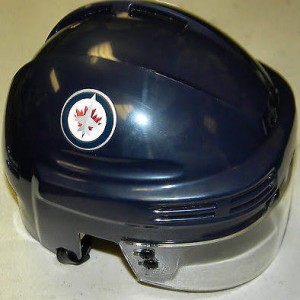 Winnipeg Jets Home Authentic Mini Helmet