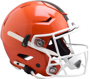 Cleveland Browns Riddell Pocket Pro Speed Helmet New 2024 Primary
