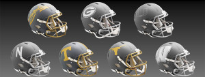 Limited Edition College Slate Alternate Concept 2024 Riddell Mini Speed Helmets CHOOSE FROM 7 TEAMS New 2024