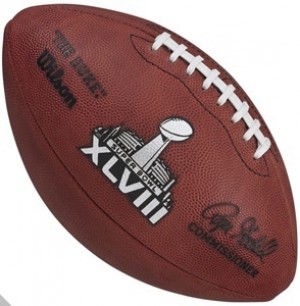 Official Super Bowl 48 XLVIII NFL Football Roger Goodell NEW 2014