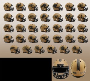 Limited Edition NFL Salute to Service Alternate 2023 Series 2 Riddell Mini Speed Helmets CHOOSE FROM 32 TEAMS New 2023
