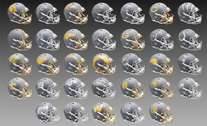 Limited Edition NFL Slate Alternate Concept 2024 Riddell Mini Speed Helmets CHOOSE FROM 31 TEAMS New 2024