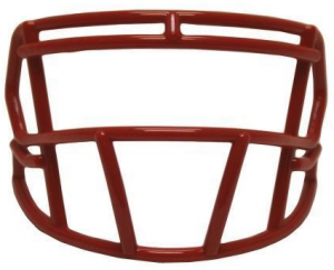 Riddell Scarlet Red Customizable S2BD Speed Mini Football Facemask