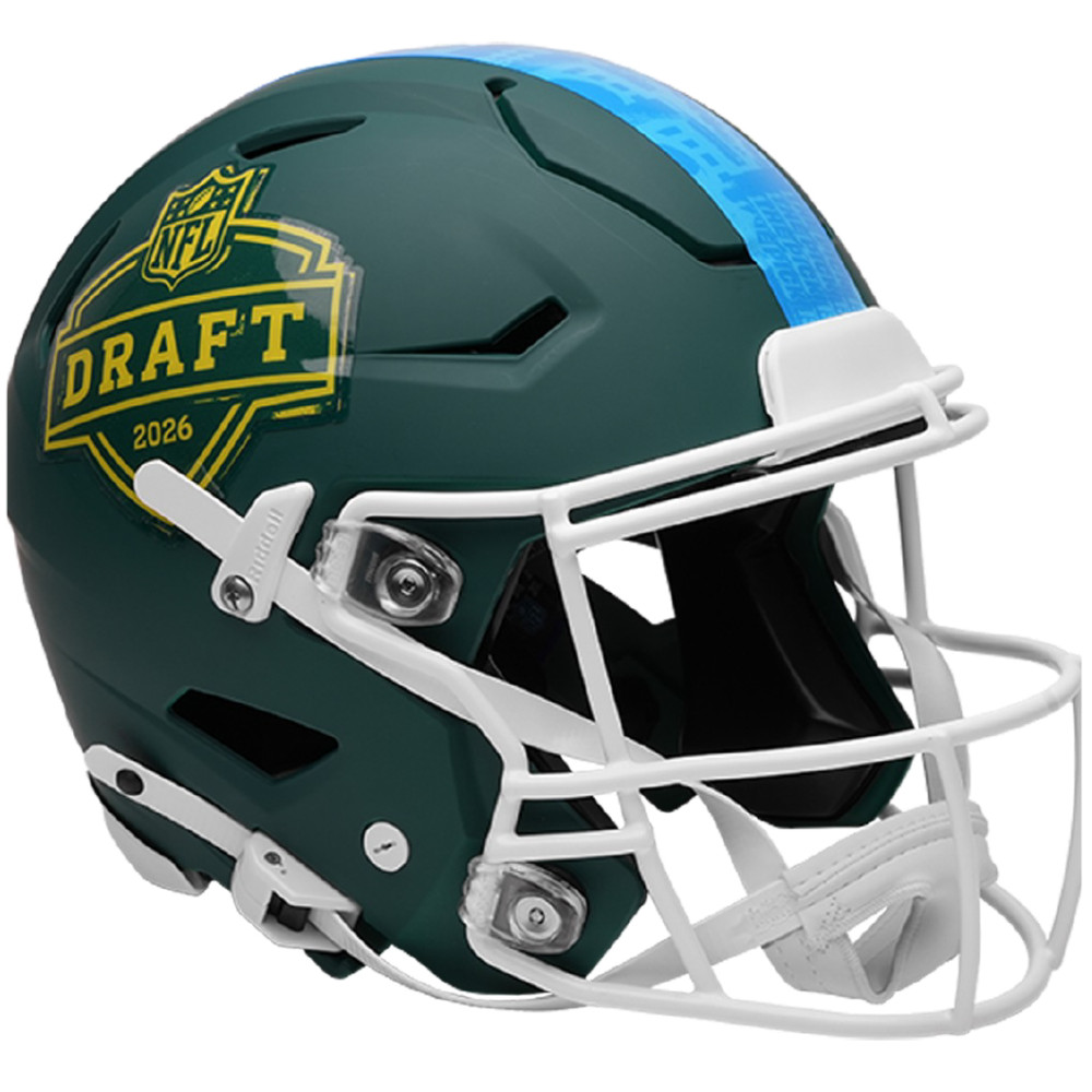 Limited Edition NFL Draft 2026 Pittsburgh Pennsylvania Riddell Speed Helmet Flat Dark Forest Green Shell New CHOOSE FROM 4 SIZES
