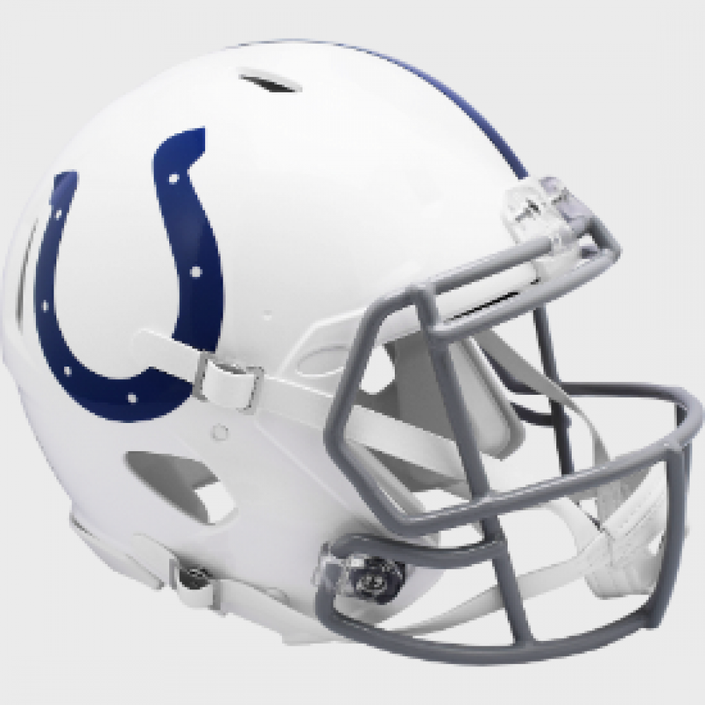 Indianapolis Colts 2004-2019 Throwback Riddell Full Size Authentic Speed Helmet