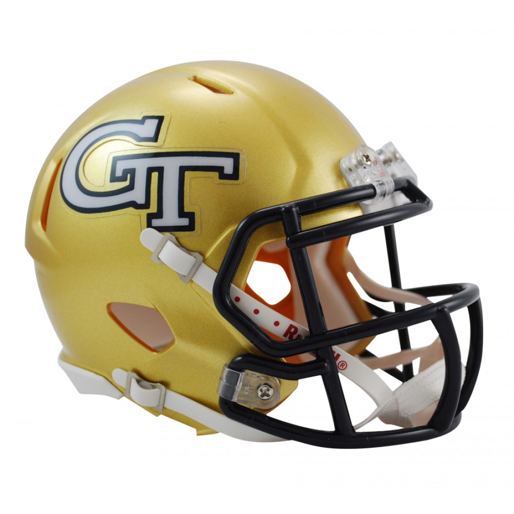 Georgia Tech Yellow Jackets Revolution Speed Mini Helmet