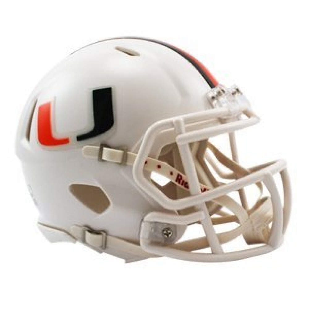 Miami Hurricanes Revolution Speed Mini Helmet