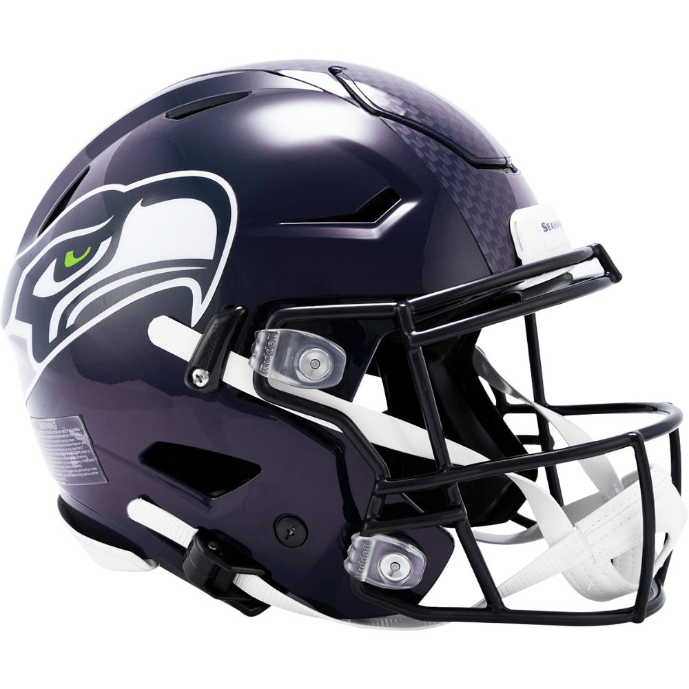 Limited Edition Seattle Seahawks NFL Super Bowl 60 Champions Riddell Full Size Authentic SpeedFlex Helmet New 2026