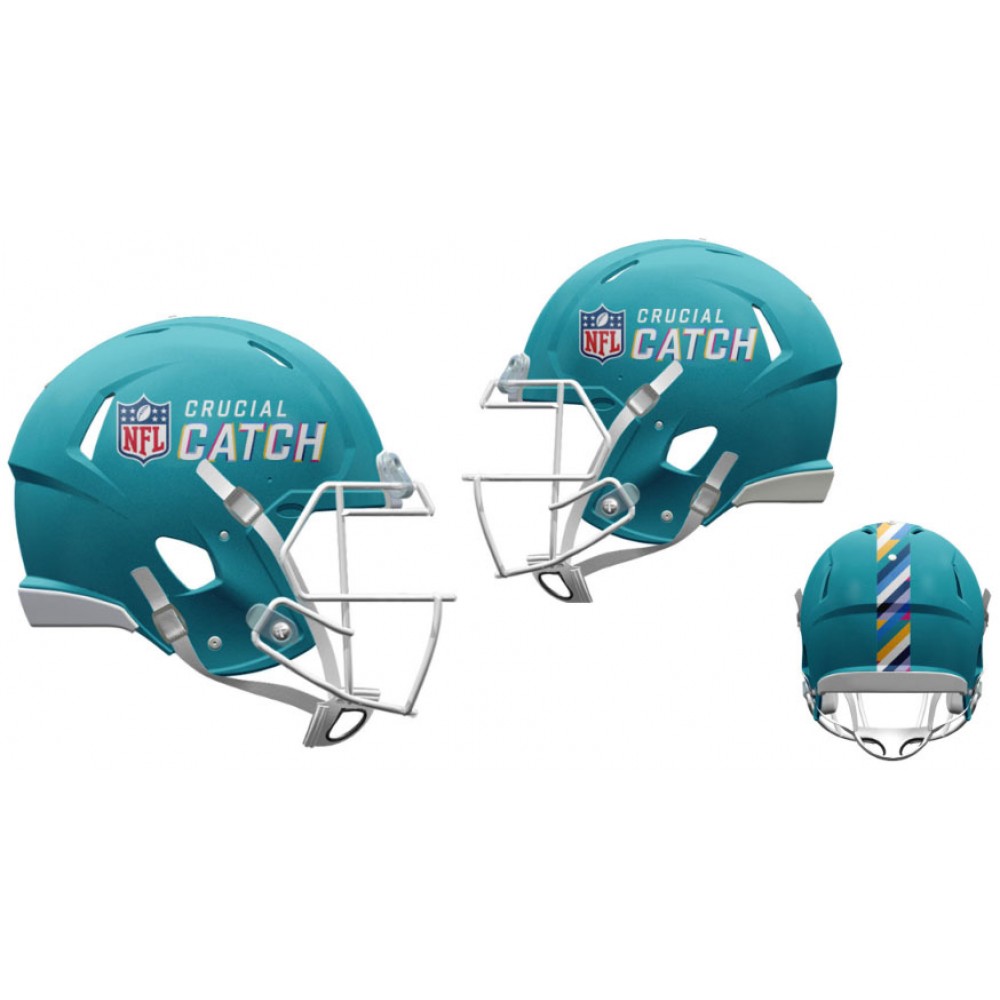 Limited Edition NFL Crucial Catch Riddell Full Size Replica Speed Helmet New 2022