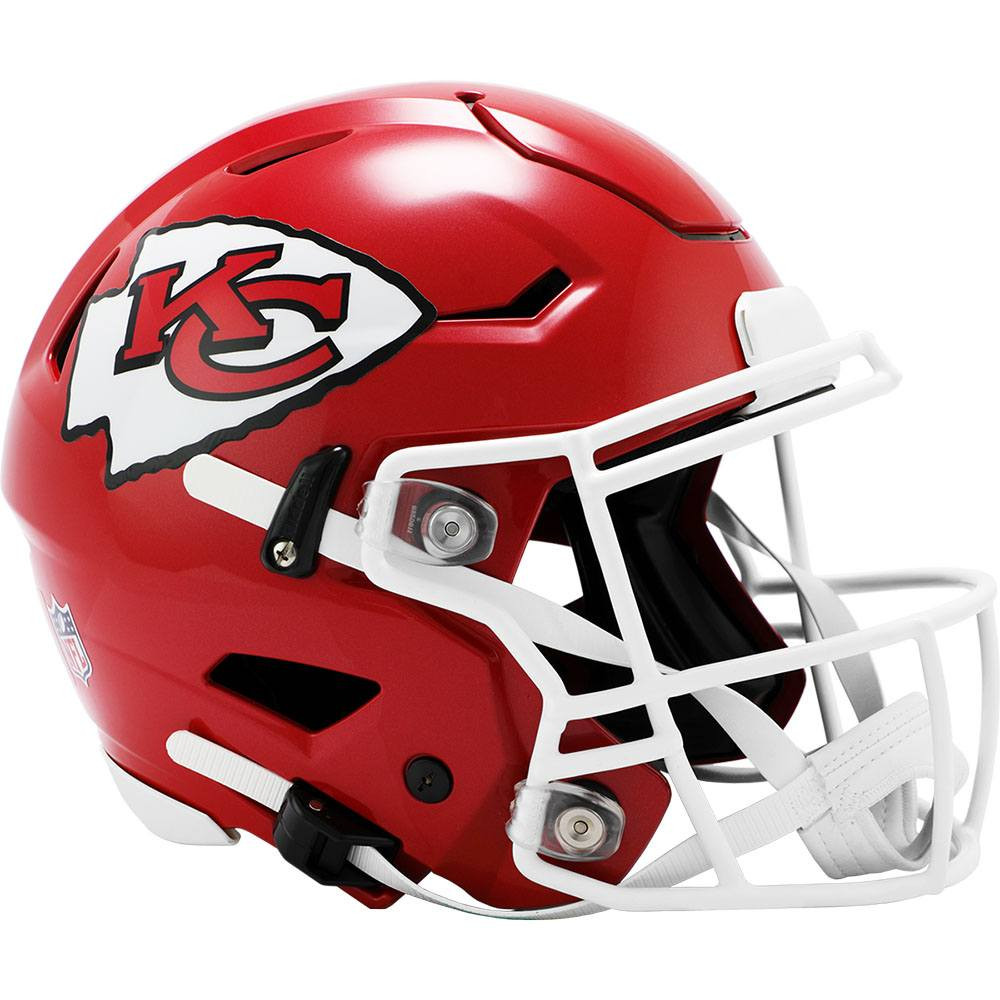Limited Edition Kansas City Chiefs NFL Super Bowl 58 Champions Riddell Full Size Authentic SpeedFlex Helmet New 2024