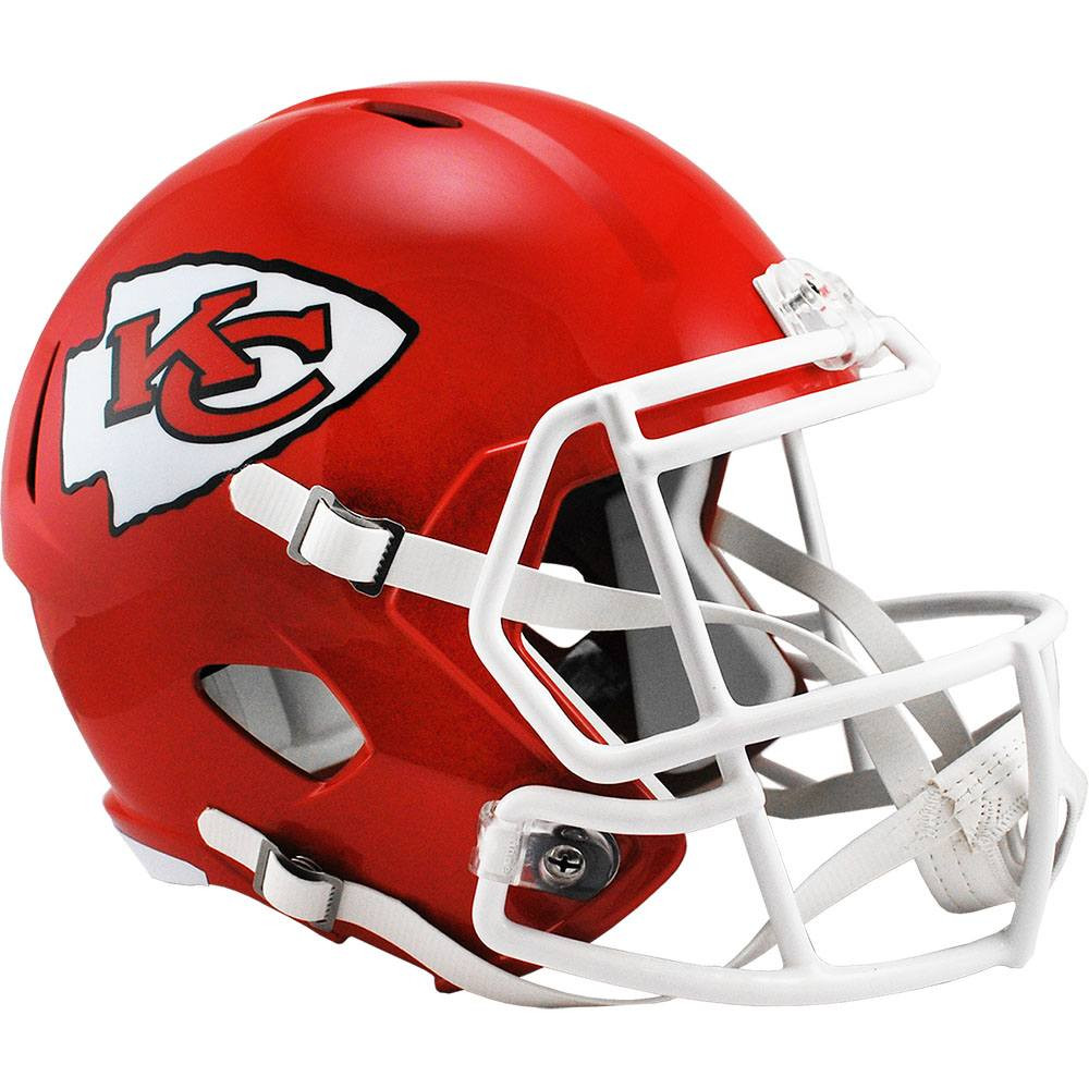 Limited Edition Kansas City Chiefs NFL Super Bowl 58 Champions Riddell Full Size Replica Speed Helmet New 2024