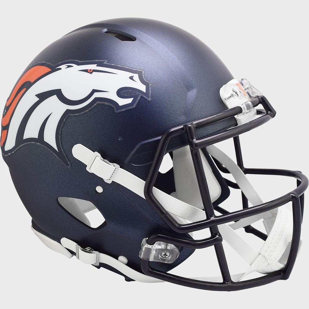 Denver Broncos Riddell Full Size Authentic Speed Helmet New 2024 Primary