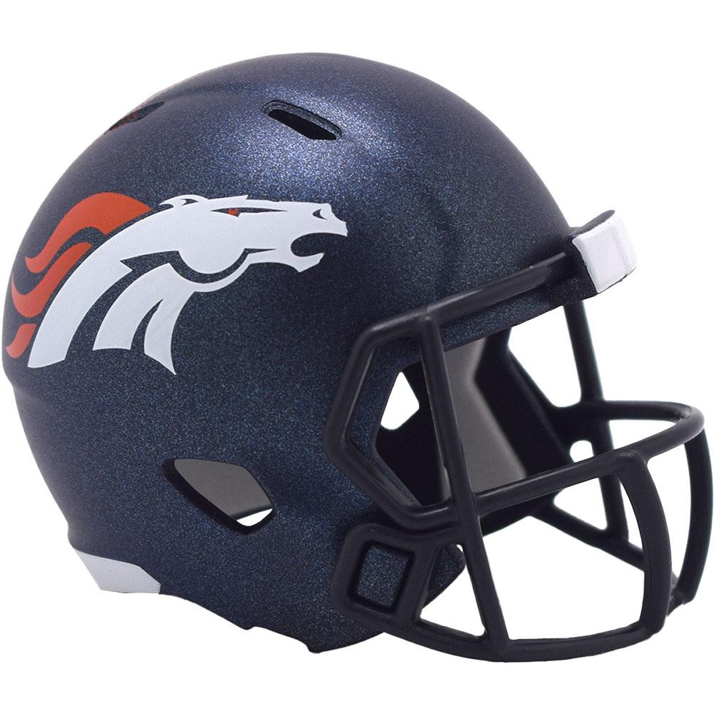 Denver Broncos Riddell Pocket Pro Speed Helmet New 2024 Primary