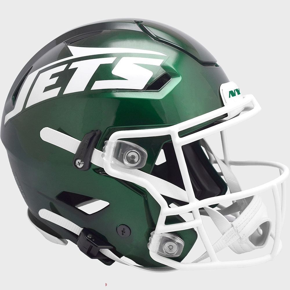 New York Jets Riddell Full Size Authentic SpeedFlex Helmet New 2024 Primary