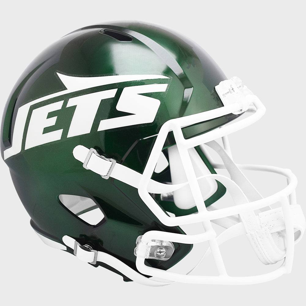 New York Jets Riddell Full Size Replica Speed Helmet New 2024 Primary