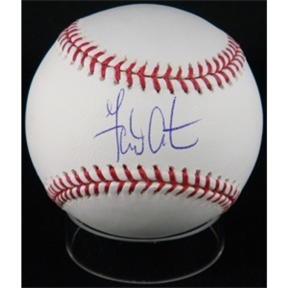 Garrett Atkins Signed Rawlings Official Major League Baseball