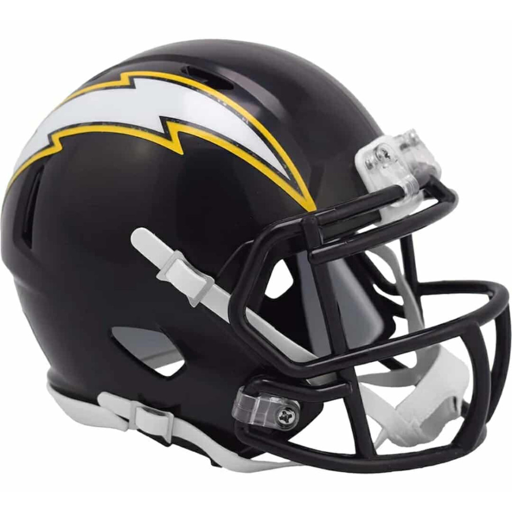 Los Angeles Chargers On-Field Alternate Riddell Full Size Authentic SpeedFlex Helmet Super Chargers with Modernized Throwback Bolt New 2025