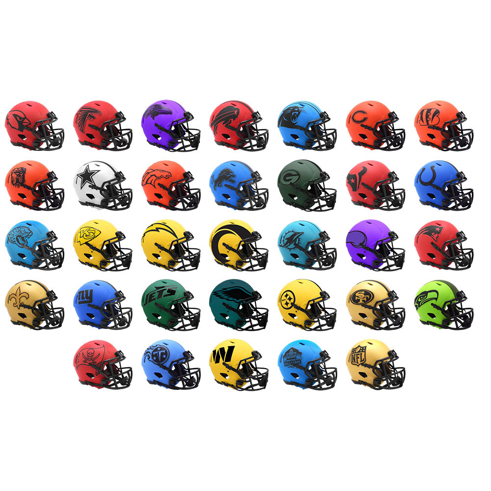 Limited Edition NFL Rave Alternate 2025 Riddell Mini Speed Helmets CHOOSE FROM 31 TEAMS New 2025