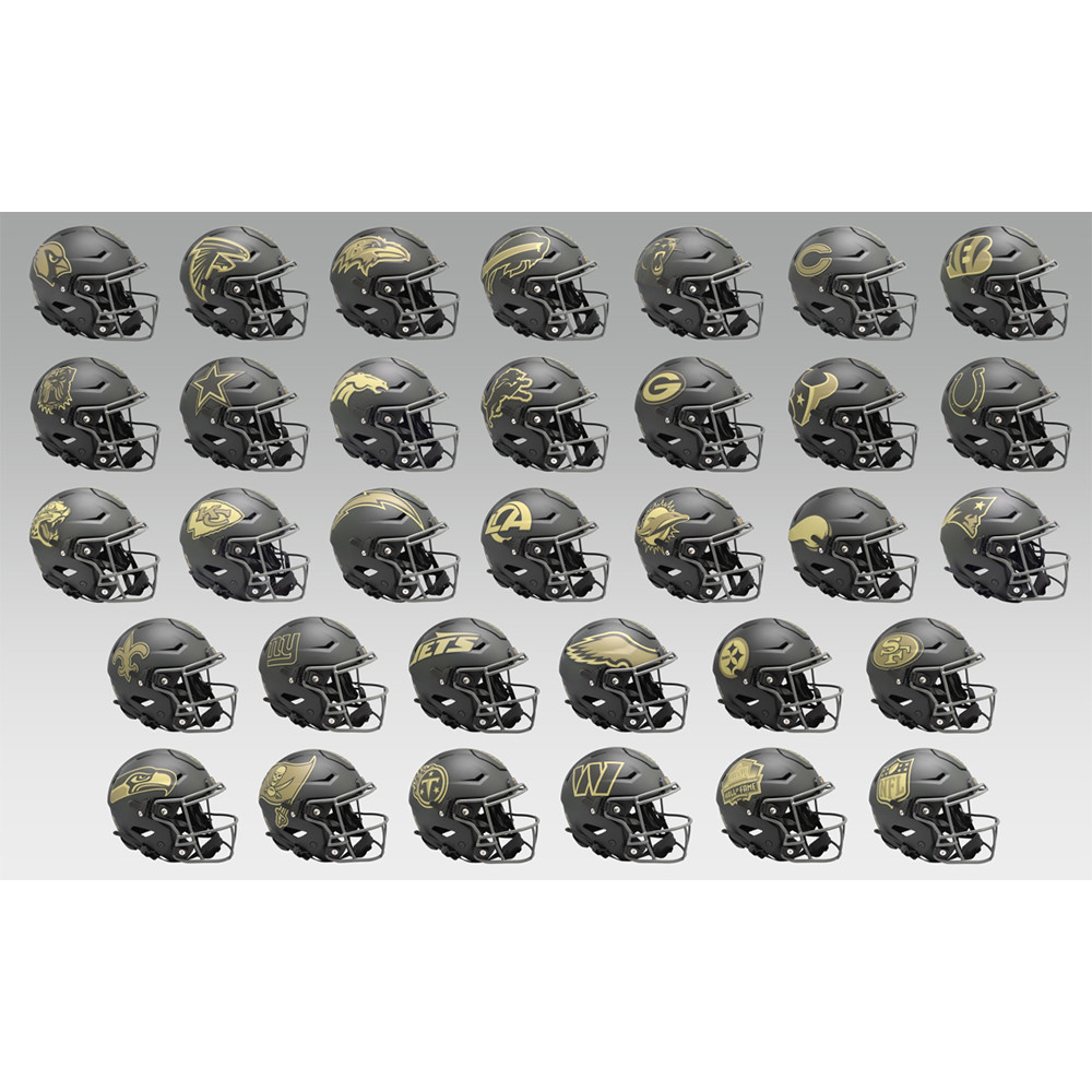 Limited Edition NFL Salute to Service Alternate Concept 2025 Series 4 Riddell Mini Speed Helmets CHOOSE FROM 31 TEAMS New 2025