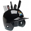 Schutt MLB Miami Marlins Authentic Mini Batting Helmet Desk Caddy