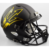 Riddell NCAA Arizona State Sun Devils Satin Black Replica Speed Full Size Football Helmet