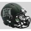 Riddell NCAA Hawaii Warriors Matte Green Speed Mini Football Helmet