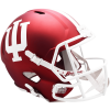 Indiana Hoosiers Anodized Crimson Red Shell with White Facemask Riddell Full Size Replica Speed Helmet New 2025