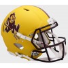 Arizona St Sun Devils 2019 Matte Yellow Sparky Riddell Full Size Authentic Speed Helmet