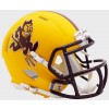 Arizona St Sun Devils 2019 Matte Yellow Sparky Riddell Mini Speed Helmet