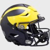 Michigan Wolverines Painted Wings 2020 Riddell Full Size Authentic SpeedFlex Helmet