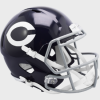 Chicago Bears 1962-1973 Throwback Riddell Full Size Replica Speed Helmet with Gray Facemask with White C
