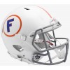 Florida Gators 2019 White Gray Mask Throwback Riddell Full Size Authentic Speed Helmet