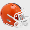 Cleveland Browns 1975-2005 Throwback Riddell Mini Speed Helmet with White Facemask