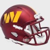 Washington Commanders Anodized Maroon Riddell Mini Speed Helmet New 2022