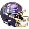 Limited Edition NFL Super Bowl 58 Riddell Full Size Authentic SpeedFlex Helmet Purple Shell New 2024