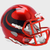 Houston Texans On-Field Alternate Riddell Mini Speed Helmet Battle Red Shell with Red Chrome Facemask New 2024