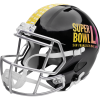 Limited Edition NFL Super Bowl 60 Riddell Full Size Replica Speed Helmet Black Shell New 2026