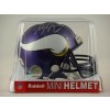 Adrian Peterson Autographed Minnesota Vikings Replica Mini Helmet