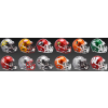 Limited Edition College Flash 2021 Riddell Full Size Authentic Speed Helmets