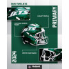 New York Jets Riddell Full Size Authentic SpeedFlex Helmet New 2024 Primary