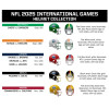 London England United Kingdom 2025 NFL International Games Riddell Mini Speed Helmet New 2025