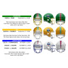 Melbourne Australia NFL International Games Riddell Mini Speed Helmet New 2026