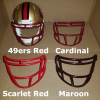 Riddell Customizable Speed Mini Football Reds